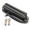 Musiclily Pro Alnico 5 Humbucker Super Distortion for Stratocaster Electric Black Black Rails ST-DPHA Single-Size Pickup, 13.2K, Guitars, Body,