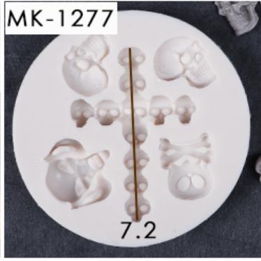 loween Sugar Art Pumpkin Skeleton Spider Owl Coffin Cake Decoration Silicone Mold Baking Cooking Tools