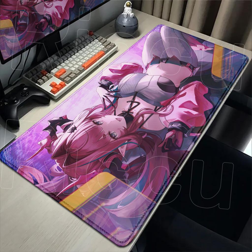 XXL Game Arknights Endfield Yvonne Mouse Pad Rug Non-slip Rubber Gamer Computer Mats Desk mat Laptop Office Large protective pad
