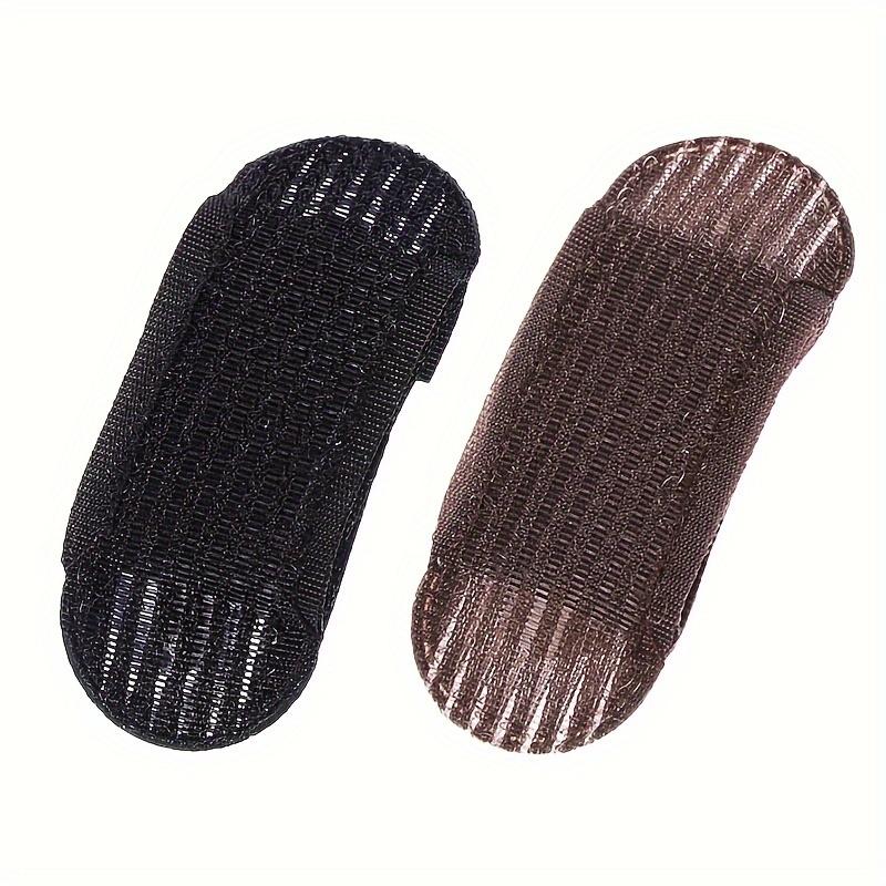 Elegant 2-Piece Set Invisible Hair Volume Boost Clips - Vintage Style, Oval Shape with Hollow Design for Women & Girls