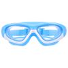 Children's Large Frame Swimming Goggles Kids Waterproof Anti Fog Eyewear Candy Green Adjustable Straps PC Lens Use