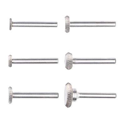 Y-Type Carbides Rotary File Disc-Shaped TungstenSteel Grinding Head Slotting Milling