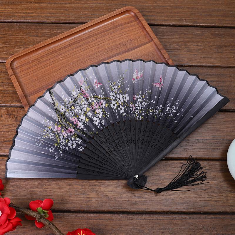 Ancient Style Folding Fan: Hanfu Dance Accessory & Photo Prop