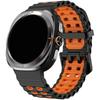No Gap Band for Samsung Galaxy Watch 7 Ultra Band 47mm Silicone Wristband Sport Strap for Galaxy Ultra Watch Band 47mm Men Women