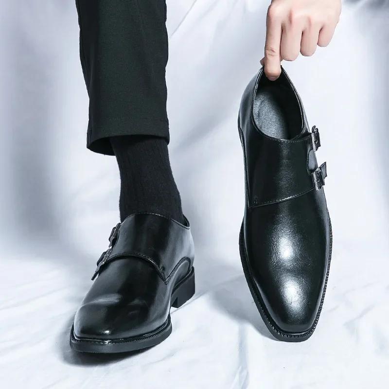 Luxus Herren Business-Schuhe Klassisch Italien Spitze Leder Schuhe Oxfords Formelle Business-Schuhe für Herren Hochzeitsschuh Zapatos Hombre