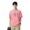 Li-Ning Badfive Letter Print Crew Neck T-Shirt Men Tops Apricot Pink AHSU427-6