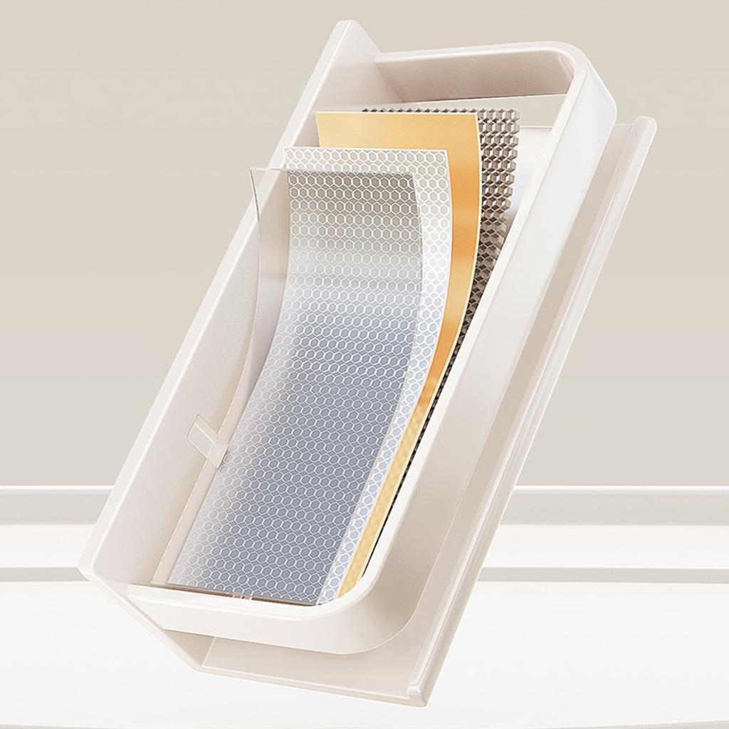 Kitchen Spice Jar Rack Wall Mounted Multifunctional Carbon Steel Widened Seasoning Storage Shelf