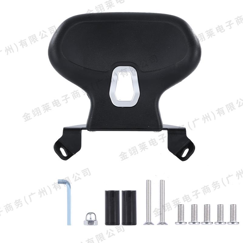 ZONTES Shengshi 368G Aluminum Leather Backrest Lumbar Support - Non-destructive Install