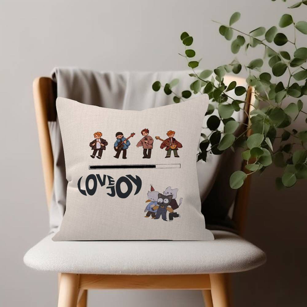 Wilbur Soot Streaming Soon Cushion Cover Lovejoy Decorative Pillow Sofa Home Decor Case Pillow Cases