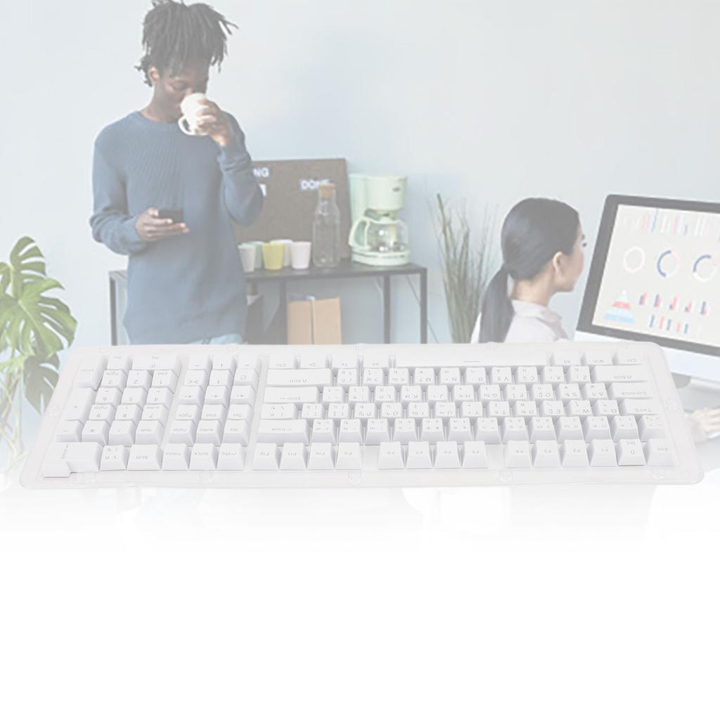 Thai Keyboard Keycaps 113 Keys Minimalist Mechanical Keyboard Keycaps for 61 64 68 84 87 96 98 100 104 108 Keys Keyboards
