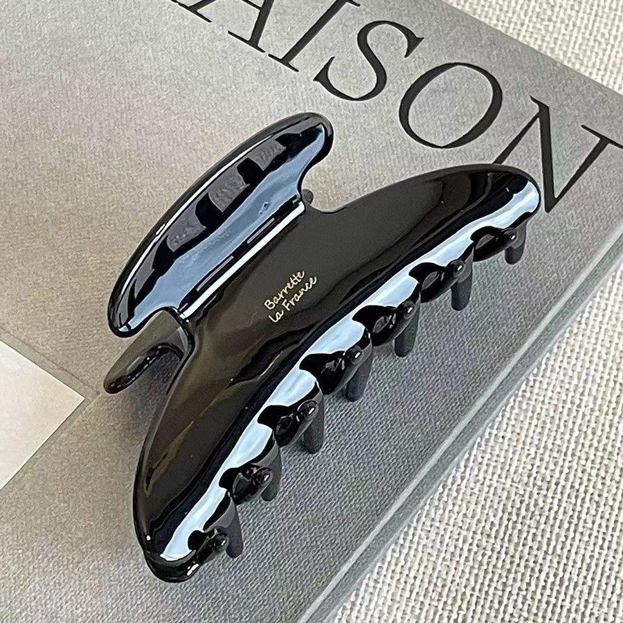 

Модные ретро корейские ацетатные заколки для волос, большие крабы, зажимы-акулы, простые шпильки, модные аксессуары для волос для женщин и девушек