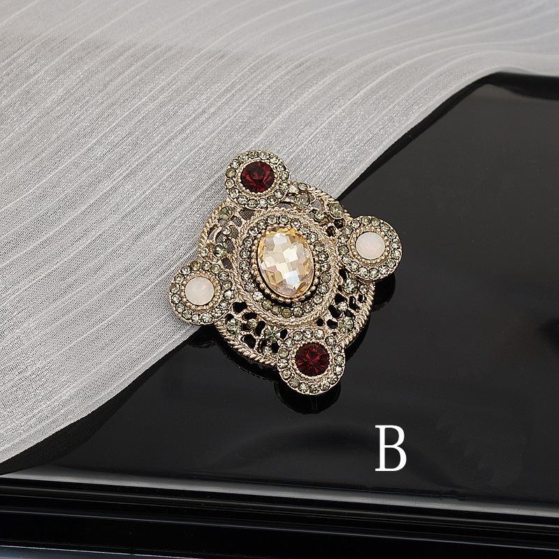 

Винтажная барочная придворная брошь: Средневековые украшения на булавках для мужчин и женщин Standard