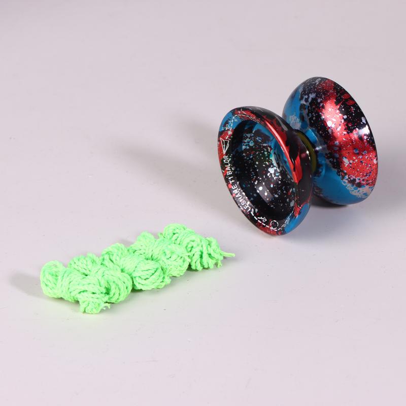 Start Your Competitive Journey with our Alloy Yoyo Ball Set; Perfect for Kids and Professionals; Comes with 5 extra Ropes