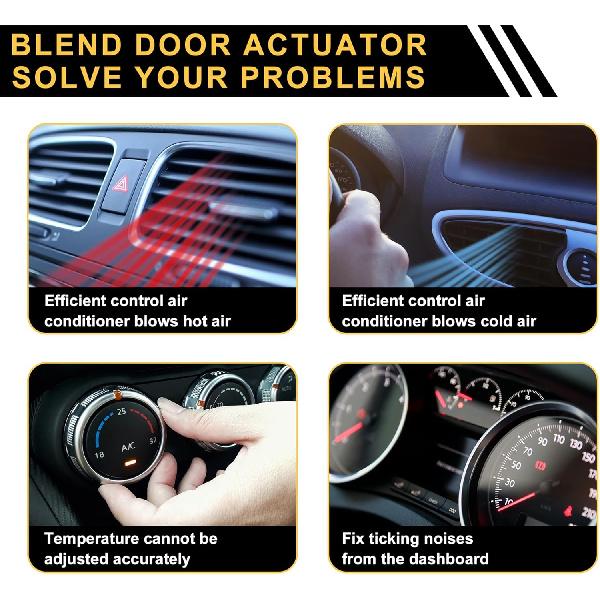Heizungsklappen-Aktuator Ersatz für Toyota Camry 2002-2006 für Toyota Solara 2004-2008 AC Heizungsaktuator Nr. 8710607080/8710641040