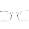 Rimless Reading Glasses For +1.0 to +4.0 Women Men Ultralight Alloy Temples Spectacles For Presbyopic Hyperopia