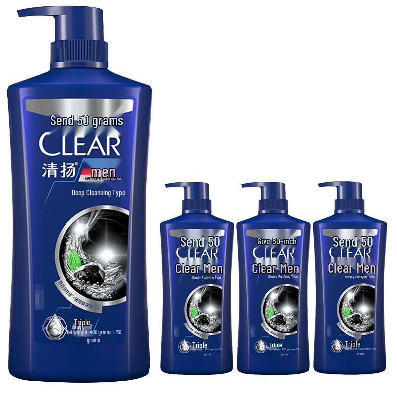 

Clear Men Anti-Dandruff Deep Clean Shampoo