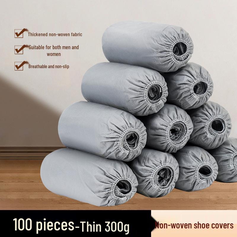 Waterproof Non-Slip Reusable Shoe Covers for Indoor Use - Durable & Thickened Overshoes for Students