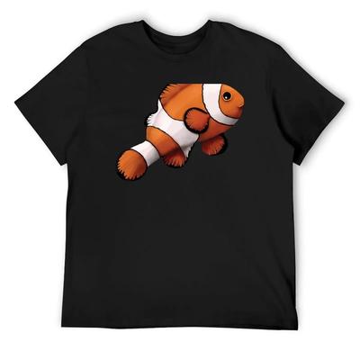 Clownfish T-Shirt Clothing Cheap Stuff Cute Tops Valentines Clothes Anime Shirts Men