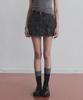Geulouhaideu Versi Cargo Denim Mini Skirt (Belt Set)