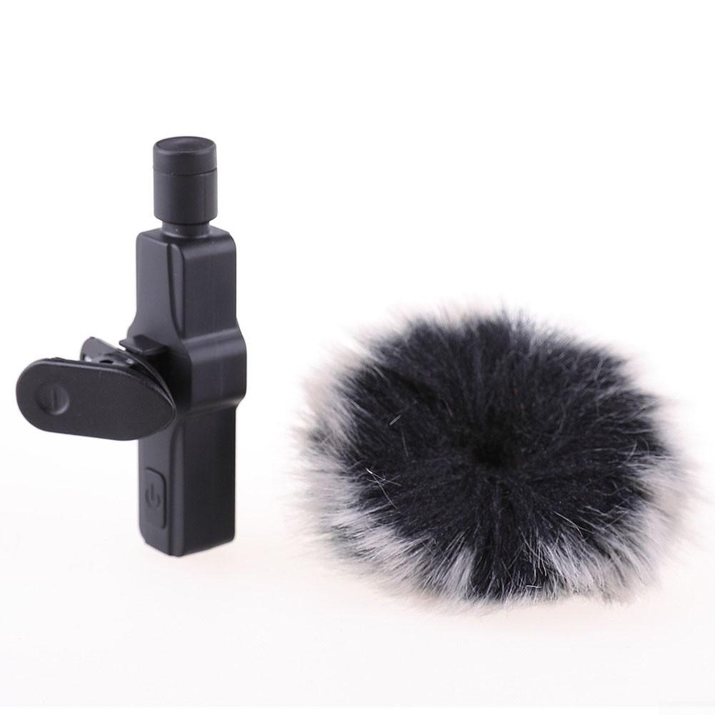 

Прикрепляемые петличные наушники для микрофона, ветрозащитные наушники, флисовый чехол, новинка B