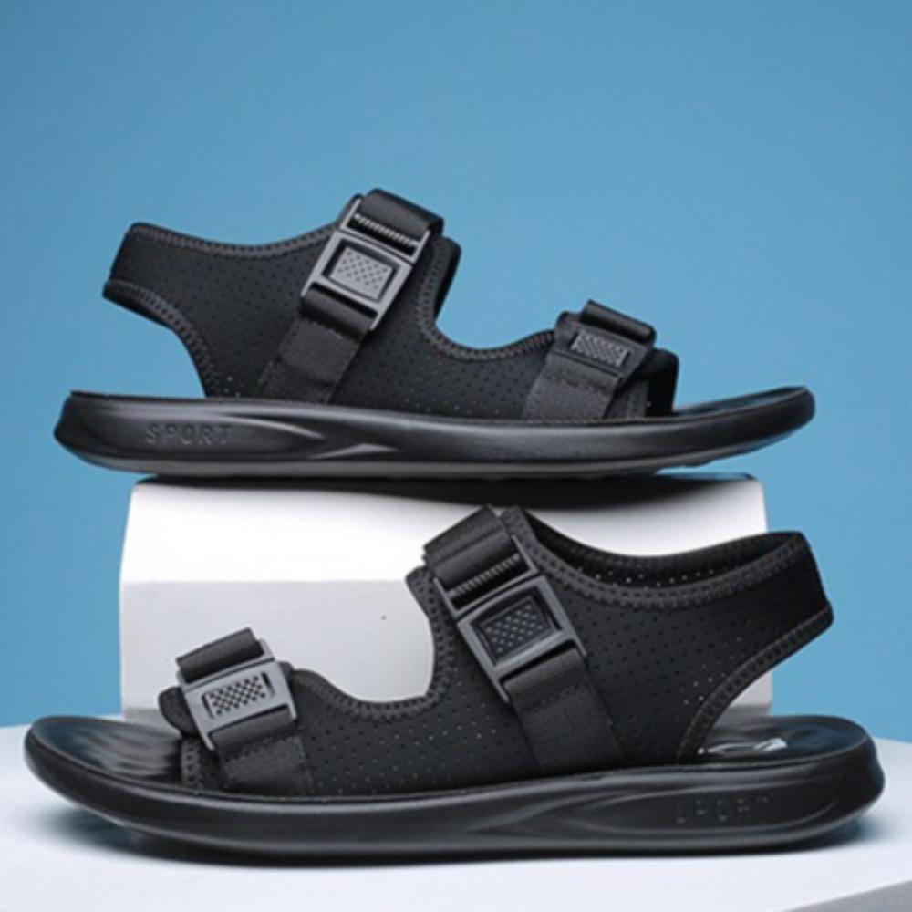 Sandalen Herren Sommer Neu Netz Teenager Herren Sandalen Flacher Boden Strand Schuhe Herren Sommer Sandalen