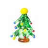 Glass Crafts Jiangsu Glass Ornaments Car Accessories Mini Micro Landscape Christmas Tree  Gift