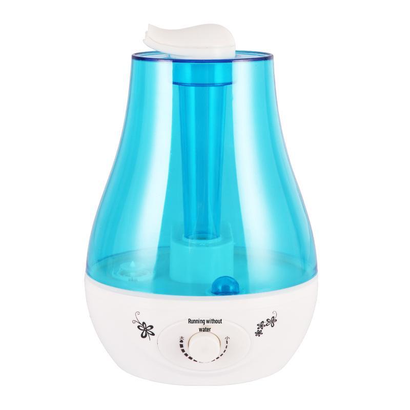 Home Ultrasonic Air Humidifier with Large Capacity, Silent Operation, Seven-Color Night Light & Aromatherapy Function