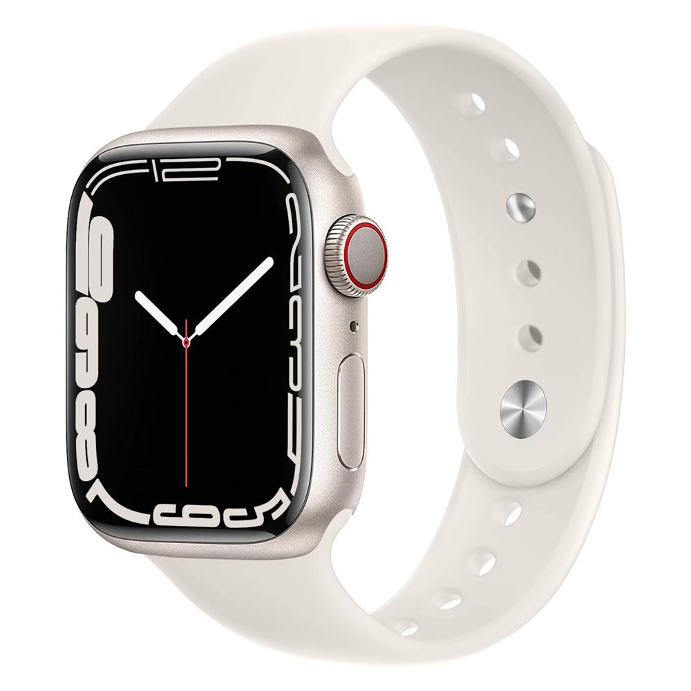 Силиконовый ремешок Для Apple Watch band 40мм 44мм 49мм 45мм 41мм 38мм 42мм 44 мм correa bracelet iWatch series 9 8 7 6 3 SE ultra 2 38  40 41 mm