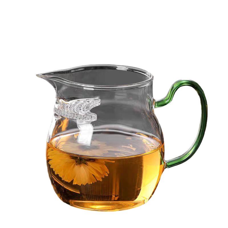 Shangqi High Borosilicate Glass Tea Infuser Mug