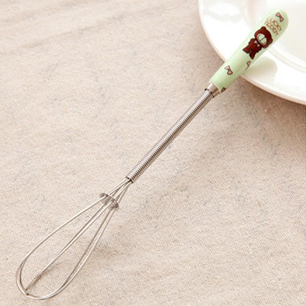 Premium Stainless Steel Whisk with Ceramic Handle for Baking and For Cooking