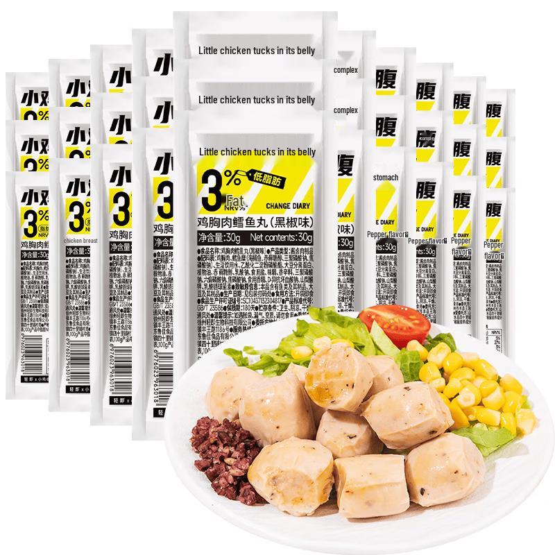 Low-Fat High-Protein Chicken & Cod Meatballs