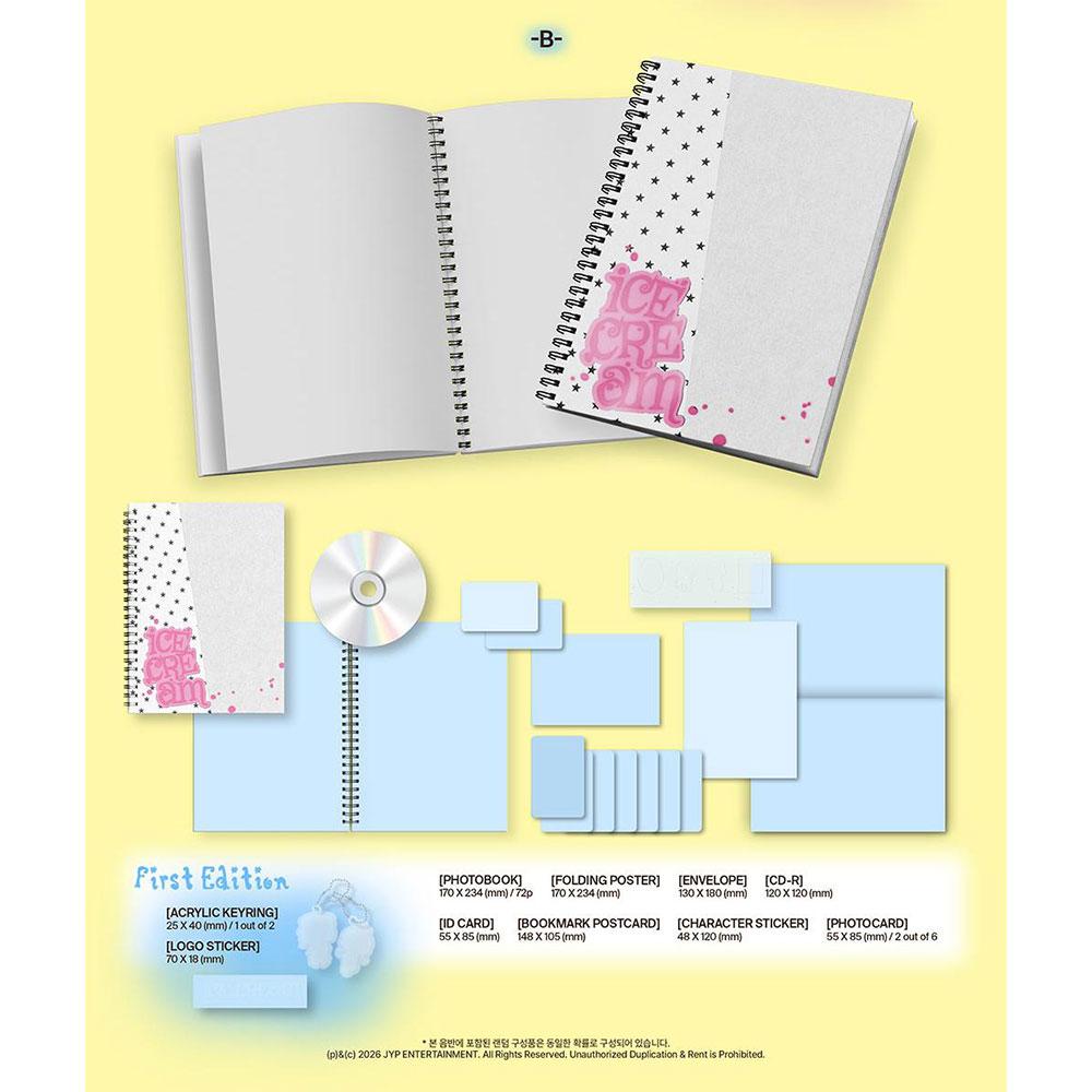 (ITZY) YUNA - Ice Cream (Photobook Ver.)