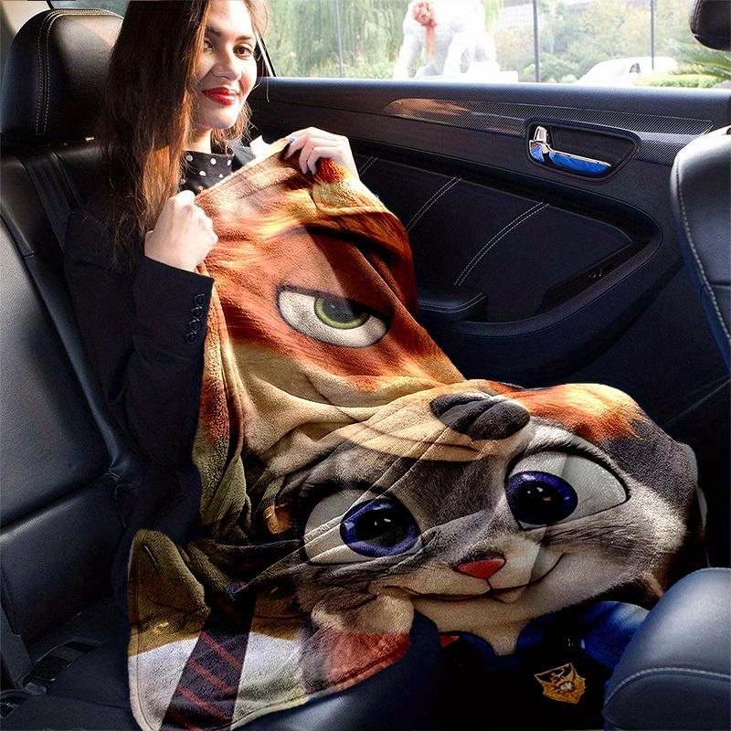 1 ks, Postavy z filmu Zootopia Liška a Králík Deku Domácí Dekorace, Přehoz na Pohovku, Venkovní Deku, Dárek pro Přátele, Měkká Přikrývka Vhodná