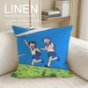 Slice CITY THE ANIMATION Cushion Cover Pillowcase Set Pcs x x Breathable Washable Sofa Cushion Cover