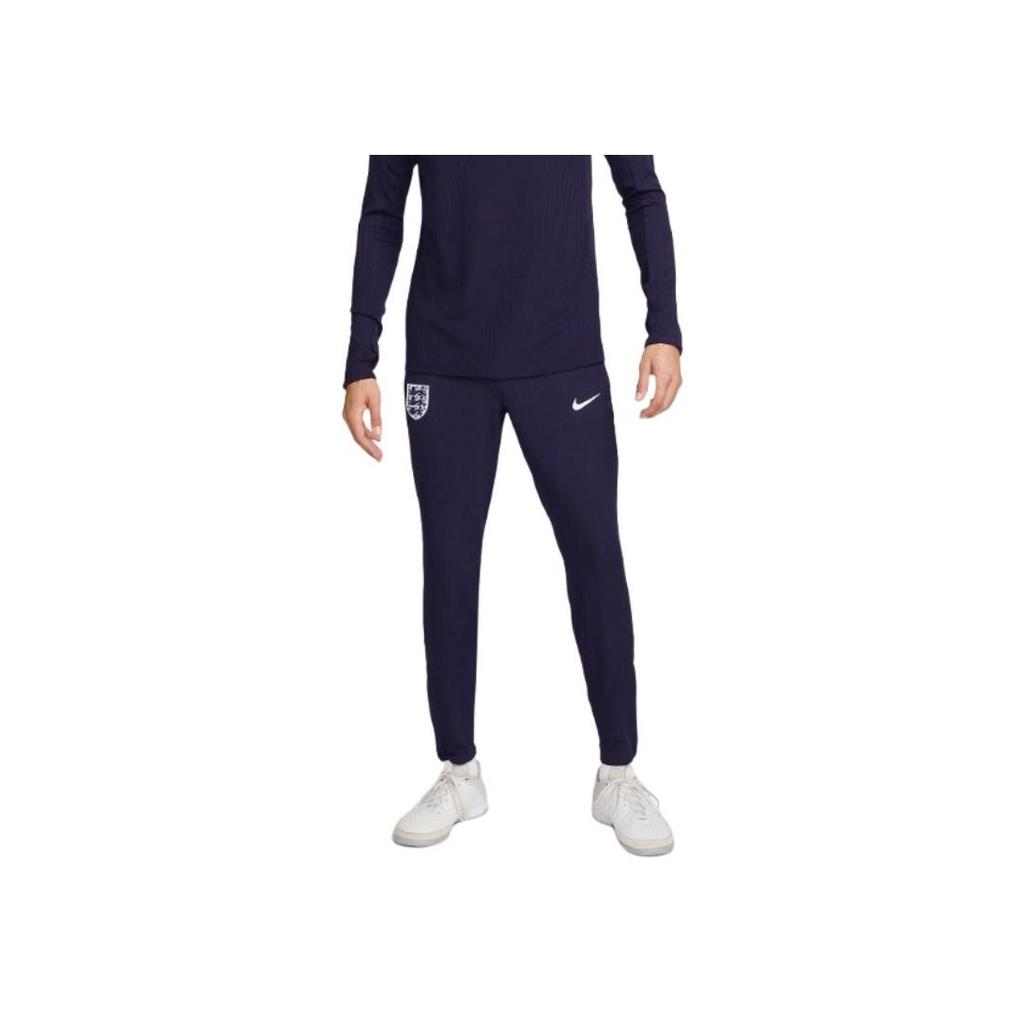 Nike England Strike Elite Dri-FIT ADV Soft Comfortable Moisture-Wicking Football Lightweight Knitted Pants Men Bottoms Purple-Ink White FJ2015-555