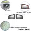 Fog Light Hood Protection Cover For Suzuki Jimny JB64 JB74W 2019-2026 Front Light Cover Trim Car Light Guard Car Accessories