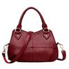 Fashionable Womens Shoulder Bag Soft Pu Leather Casual Tote Bag In Elegant Colors