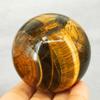 Natural Tiger Eye Crystal Ball Polished Yellow Tiger Eye Sphere for Home Decor Feng Shui Healing Raw Stone Decorative Orb