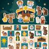 Calendar de Advent cu Scena Nașterii pentru Copii 2026, Cadou de Crăciun
