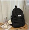 Schoolbag Mori ins new high-value fresh and sweet contrasting color splicing backpack junior high school students lightweight travel backpack