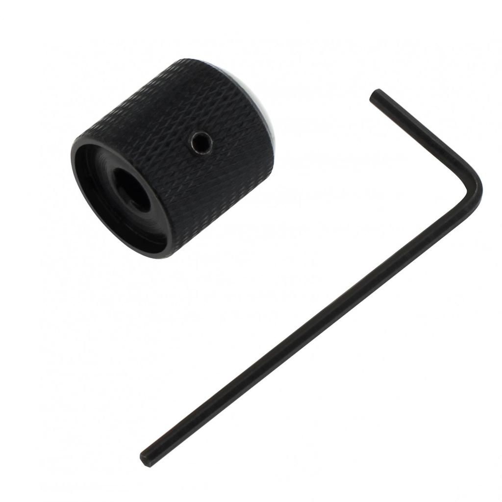 Metal Domed White Seashells Top Volume Tone Control Knob for Electric Guitar / Bass with Adjusting Wrench,  Volume Button