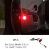 Door Warning Light Bright For Tesla Model Y Juniper/Model 3+ Highland 2026 LED Lamps Flashing Warning Anti-collision Lighting
