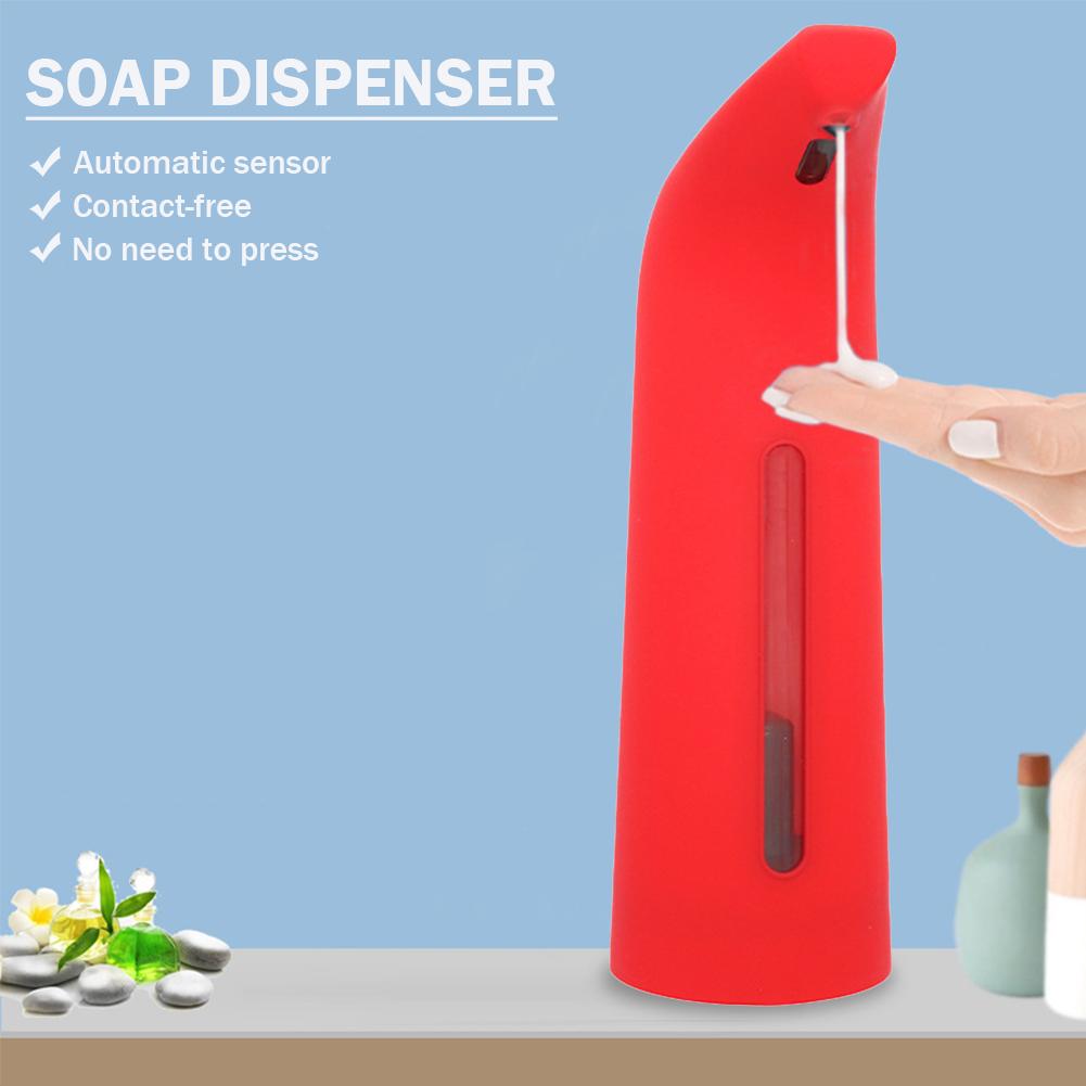 380ml Automatic Soap Dispenser 13.5 oz Touchless Foam Soap Dispenser USB Rechargeable 4 Speed Electric Sanitizer Dispenser Set