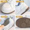 Thick-soled heightening little white shoes women's 2025 spring and summer new round head low-top versatile casual shoes commuter sports board shoes
