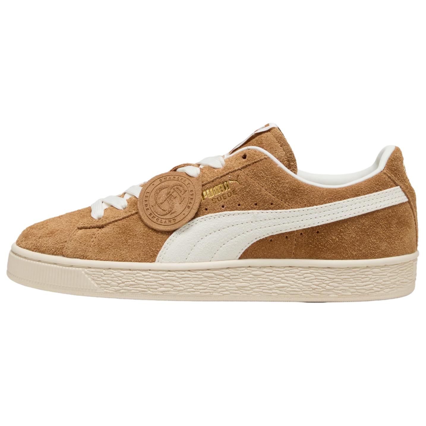 

Чарльз Ф. Кроссовки унисекс Stead x Puma Suede 5 Honey Butter Коричневый Белый 403767-03 42
