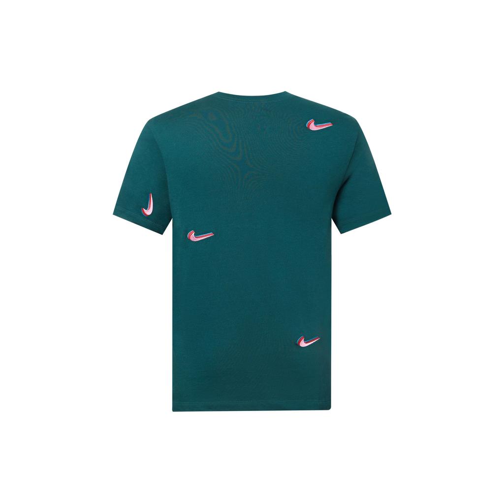 Nike SB X Parra Pocket Tee Asian Edition Women Tops Midnight-Turquoise BV7056-347