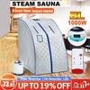 2L 220v Taşınabilir Ev Buhar Sauna oda çadırı Kilo Kaybı Tam Vücut Banyo Spa Rahatlatır AU Tak