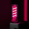 Transparent Spring Touch Dimmable USB Night Light, Portable LED Bedside Lamp