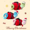 Simulation Christmas Snake Doll Fluffy Snake Plush Toy  Birthday Gift