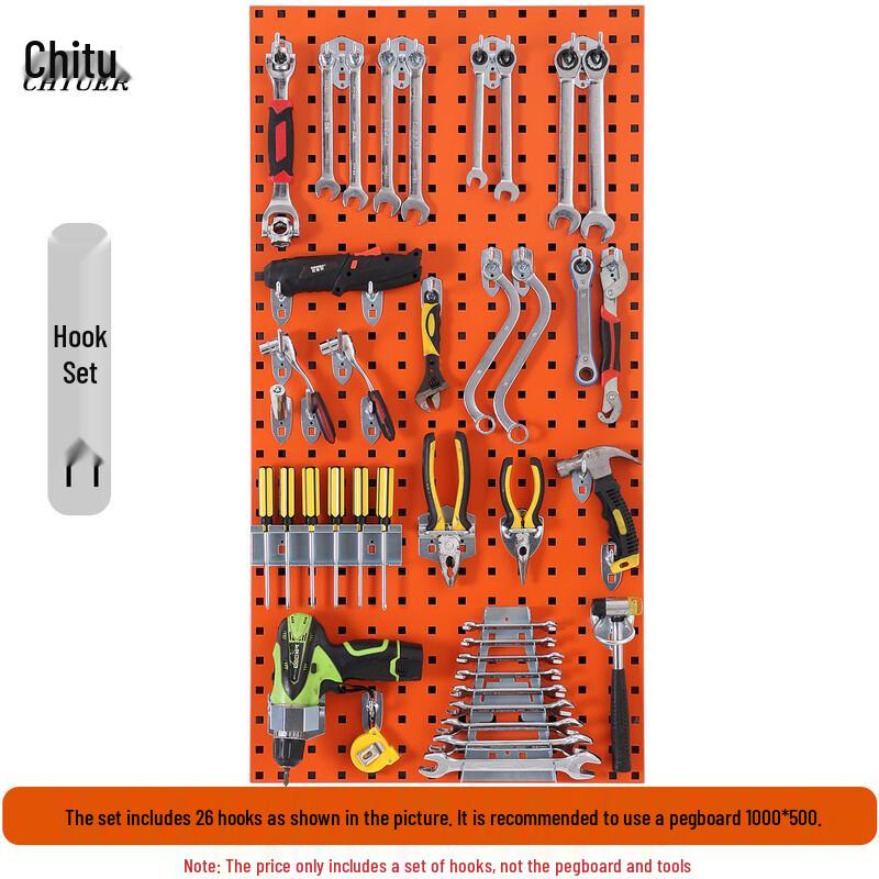 Chitu Pegboard Hook Accessory Sets